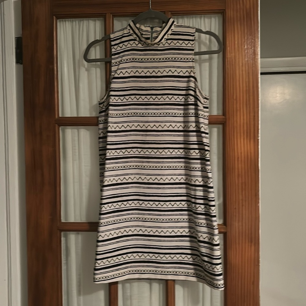 High neck dress